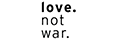 Love Not War logo