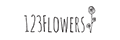 123 Flowers logo